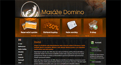 Desktop Screenshot of masazedomino.eu